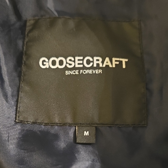 Classic Black and White Varsity Jacket with Letter Patch - Picture 2 of 12